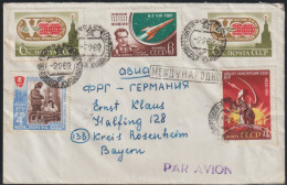 Soviet Union, 1962, Airmail Cover To Germany - Storia Postale