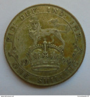 1 SHILLING 1924 Georegs V Piéce Argent - I. 1 Shilling