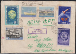 Soviet Union, 1960, Airmail Cover To Germany - Storia Postale