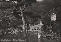 AD813 San Fruttuoso Di Camogli (Genova) - Angolo Di Paradiso - Barche Boats Bateaux / Non Viaggiata - Andere & Zonder Classificatie