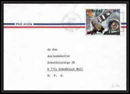 5844/ Espace (space) Lettre (cover) 22/1/1970 Gagarine Gagarin Sénégal - Africa