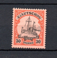 DP In Kiautschou 1901 Freimarke 10 (ohne WZ) Ungebraucht/MLH - Kiautchou