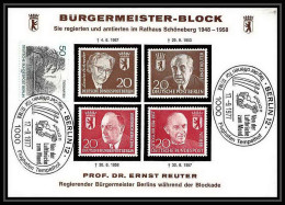 7883/ Espace (space Raumfahrt) Lettre (cover Briefe) 17/9//1977 Berlin Burgermeister Block Allemagne (germany Bund) - Africa