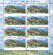 Russia. 2023. Resorts Of The North Caucasus Series. Veduchi Resort (MNH OG **) Miniature Sheet - Ongebruikt