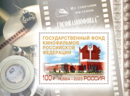 Russia. 2023. 75th Anniversary Of The Gosfilmofond Of Russia (MNH OG **) Souvenir Sheet - Unused Stamps