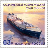 Russia. 2023. 50 Years Of The Modern Commercial Fleet Of Russia (MNH OG **) Stamp - Ongebruikt