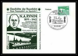 11649/ Espace (space Raumfahrt) Lettre Cover Runin Geschichte Der Spoutnik Sputnik Allemagne (germany DDR) - Europa