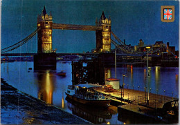14-7-2024 (41) UK - Tower Bridge (at Night) - Bruggen