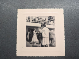PHOTOS ►► 3 Photos ►► 1954 BATEAU PAQUEBOT ARROMANCHES - Boats