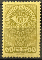 Austria. 1919. Mi: 272x PF IV ** MNH. ANK: 272x Var - Errors & Oddities