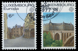 LUXEMBURG 1977 Nr 945-946 Gestempelt X55D07A - Used Stamps