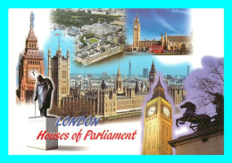 A758 / 157 LONDON Houses Of Parliament Multivues - Autres & Non Classés