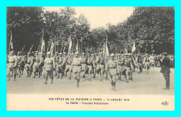 A750 / 257 75 - PARIS Fetes De La Victoire 1919 Troupes Francaises - Altri & Non Classificati