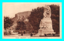 A755 / 039 90 - Belfort Monument Aux Morts Et Le Château - Sonstige & Ohne Zuordnung