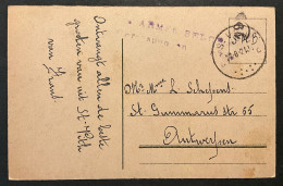Picture Postcard “Aachen - Rathaus” - ST VITH - “Armee Belge Correspondance” - Armée Belge