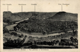 CPA Besançon Les Bains Doubs, Panorama, A Vol D'oisseau, Fort Bregille, Montfaucon, Citadelle - Other & Unclassified