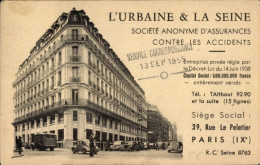 CPA Paris IX, Rue Le Peletier, Hauptsitz, L’Urbaine An Der Seine - Other & Unclassified