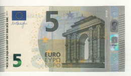 5 EURO  "Spain"   DRAGHI    V 012 E4    VB8326088866    /  FDS - UNC - 5 Euro