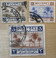 SUDAN - (0) - 1941 - # 67, 69, 72 - Sudan (1954-...)