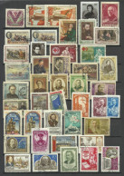 RUSSLAND RUSSIA 1955-1956 - Small Lot Of 44 Stamps, O - Usati