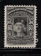 NEWFOUNDLAND Scott # 74 Unused NO GUM - King Henry VII - 1865-1902