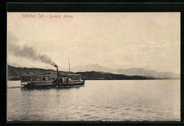 AK Dampfer Helios Auf Dem Wörther See Volldampf Gebend  - Other & Unclassified