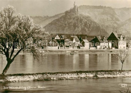 73811588 Braubach Rhein Blick Ueber Den Rhein Zur Marksburg Braubach Rhein - Braubach