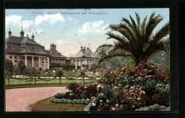 AK Dresden-Pillnitz, Kgl. Schlossgarten Mit Wasserpalais  - Pillnitz