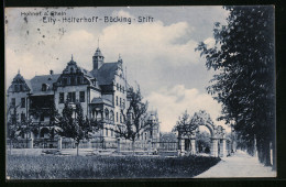 AK Honnef /Rh., Elly-Hölterhoff-Böcking-Stift Mit Strasse  - Bad Honnef