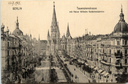 Berlin-Charlottenburg - Tauenzienstrasse Mit Kaiser Wilhelm Gedächtnisk - Charlottenburg