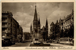 Berlin-Charlottenburg - Tauenzienstrasse Mit Kaiser Wilhelm Gedächtniskirche - Charlottenburg