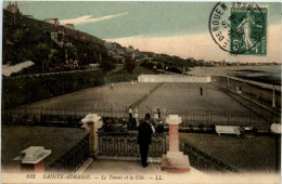 Sainte Adresse - Le Tennis Et La Cote - Sainte Adresse