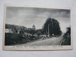 CPA 91 ESSONNE - LA RONCE , Par MARCOUSSIS : Route D' Orsay - Otros & Sin Clasificación