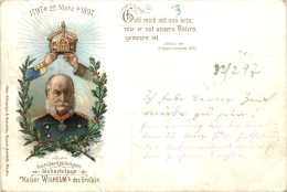 Kasieer Wilhelm Der Grosse 1897 - Packetfahrt Marke - Royal Families