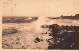 29 ROSCOFF UN EFFET DE VAGUES - Roscoff