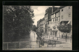 AK Jena, An Der Lachenbrücke (Klein-Venedig)  - Jena