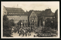 AK Jena, Festfrühschoppen Der Studenten Vor Goethes Weinstube  - Jena