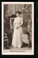 AK Prinzessin Olga Von Cumberland In Einem Salon  - Royal Families