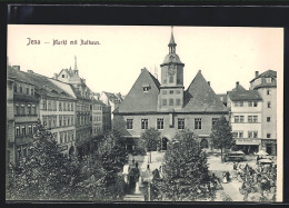 AK Jena, Markt Mit Rathaus  - Jena