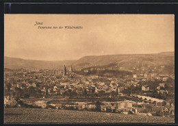 AK Jena, Panorama Von Der Wilhelmshöhe  - Jena