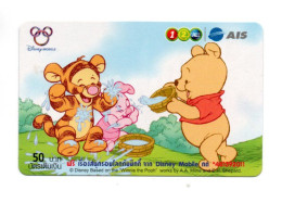 Disney Winnie POOH Carte Prépayée Thaïlande Card  ( A 434) - Thaïlande