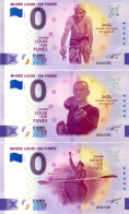 3 Billets Touristiques - 0 Euro - France - Musée Louis De Funès (2024-7 / 8 / 10) - Private Proofs / Unofficial