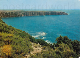 CARTOLINA  CARLOFORTE SUD SARDEGNA ISOLA DI S. PIETRO GOLFO DELLA MEZZA LUNA VIAGGIATA 1980   Y17 - Cagliari