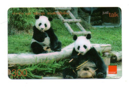 Disney Winnie POOH Panda Carte  Prépayée Orange Thaïlande Phonecard  ( A 442) - Thaïlande