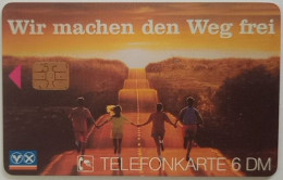 Germany 6 DM  O 347  04.96 60,000 Mintage - Wir Machen Den Weg Frei - O-Series : Séries Client