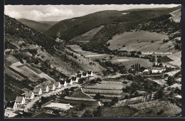 AK Hüttenmühle Im Wispertal, Panorama Mit Gasthof Hüttenmühle  - Other & Unclassified