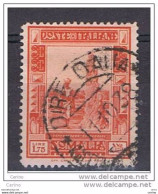 SOMALIA  ITALIANA:  1936/38  PITTORICA  D. 14  -  £. 1,75  ARANCIO  US. -  SASS. 224 - Somalia