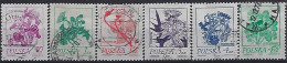 Poland 1974  Blutengemalde; Stanislav Wyspiansky (o) Mi.2296-2301 - Usados