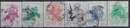 Poland 1974  Blutengemalde; Stanislav Wyspiansky (o) Mi.2296-2301 - Usados