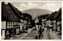 CPA Bad Grund Im Harz, Osteröderstraße, Kuhherde - Otros & Sin Clasificación